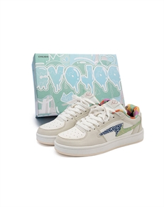 Скользоустойчивые унисекс скейтерские кроссовки лоу-топ в таро-фиолетовом цвете, цвет Taro Purple Cvojoo