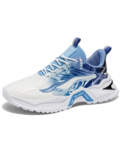 Мужские повседневные кроссовки низкие белые черные зеленые синие синий, цвет Blue Tonybear