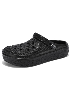 Клоги мужские черные, цвет Black King jinmai