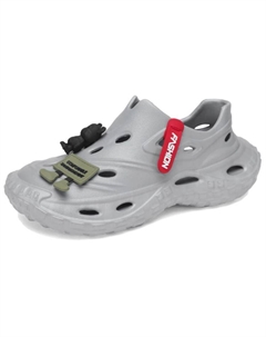 Клоги мужские серые, цвет Gray Tonybear