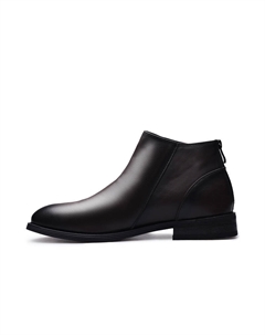 Ботинки мужские черно-коричневые, утепленные с черной флисовой подкладкой Pardasaul