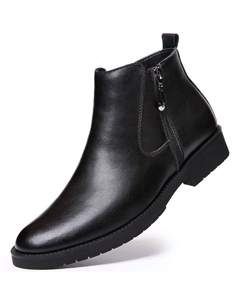 Ботинки мужские черные, Утепленная обувь Black Year by year