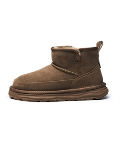 Тёплые противоскользящие короткие зимние ботинки мужские Camel, цвет Camel Aokang