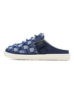 Мужские противоскользящие массажные тапочки с защитой мыска, устойчивые к истиранию, темно-синие, цвет Dark Blue Yivelove