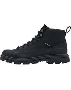 Износостойкие противоскользящие ботинки мужские черные Cat