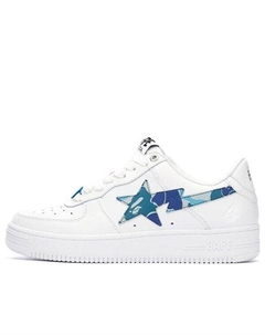 Кроссовки bape sta abc camo 'white blue', белый A bathing ape®