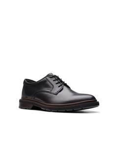 Мужские туфли Burchill Derby на шнуровке, черный Clarks
