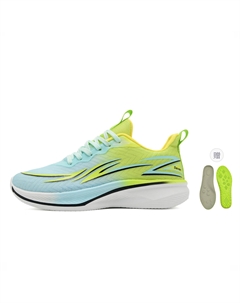 Низкие кроссовки унисекс бирюзово-зеленые Green Light с латексной воздушной подушкой, цвет Green Light[with Latex Air Cushion] 7 sevfun