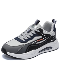 Мужские противоскользящие низкие повседневные ботинки серые, утепленные с флисовой подкладкой, цвет Gray, Fleece-Lined Insulated Shoes Kuding