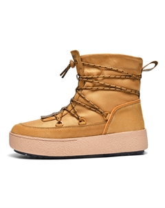 Коричневые утепленные снежные ботинки с амортизацией, цвет Brown Dunnu