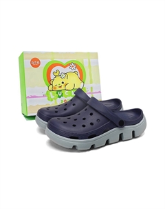 Клоги мужские тёмно-синие, цвет Dark Blue Budding bear