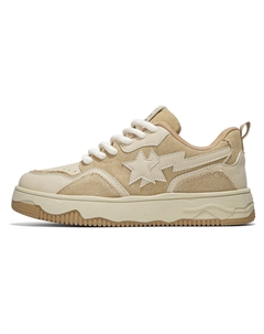 Кеды мужские, обувь для скейтбординга низкая черный Binary