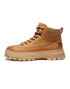 Кеды мужские, Обувь для скейтборда Мужская с высоким верхом, цвет Desert Yellow Camel