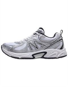 Нескользящие дышащие и износостойкие мужские низкие повседневные беговые кроссовки White/Silver, цвет White/Silver Camel