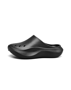 Трехкомпонентные противоскользящие тапочки с закрытым носком для мужчин коричневые, цвет Brown Hla