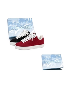 Скользоустойчивые низкие скейтерские туфли на платформе унисекс коробка - непарные, цвет Mismatched Medd