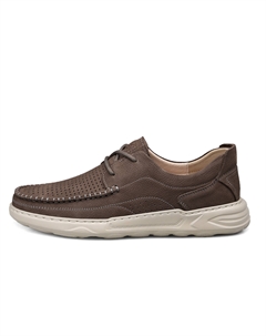 Повседневные кожаные туфли мужские низкие черные/хаки - хаки, цвет Khaki Gross