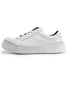 Мужские низкие скейтерские кеды белые, цвет White Tom tailor