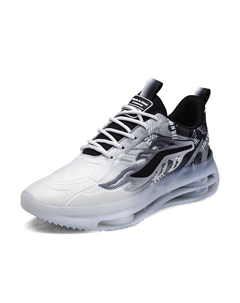 Низкие кроссовки унисекс бело-черные, цвет White Black Tonybear