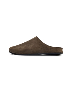 Устойчивые к запаху и истиранию закрытые тапочки унисекс оливково-коричневые, цвет Olive Brown Momgog