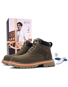 Мужские армейские ботинки Martin в цвете армейский зеленый/земляной желтый - армейский зеленый - расширенная коробка, цвет Army Green - Advanced Box Edition Zro