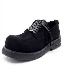 Мужские повседневные ботинки мужские низкие на черной подкладке из флиса [Женские], цвет Black, Fleece-Lined[Women's] V05