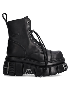 Ботинки Metallic M-NEWMILI083-S37 на платформе, черный New rock