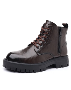 Мужские ботинки Martin черно-коричневые на флисовой подкладке, цвет Brown Fleece-Lined Dunnu