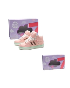 Антискользящие износостойкие мид-топ скейтбордские кроссовки унисекс серо-зеленые в коробке White Pink Moon, цвет White Pink Moon 7 sevfun