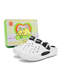 Клоги унисекс белые в коробке, цвет White Box Budding bear