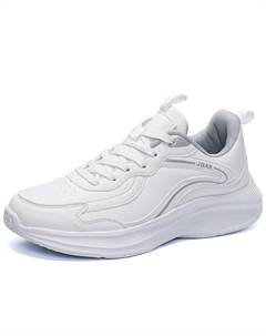 Мужские белые противоскользящие кроссовки с низким верхом, цвет White Tonybear