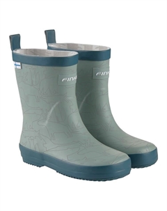 Резиновые сапоги, зеленый Finkid