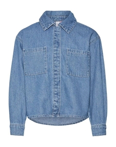 Рубашка, Средне-синий деним Vero moda girl