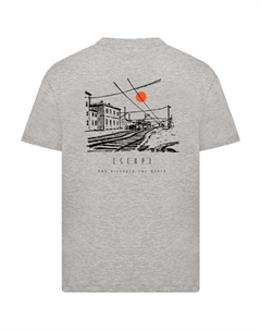 Футболка, пятнистый серый F4nt4stic