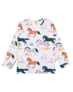 Рубашка с длинным рукавом, розовый Walkiddy