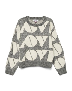 Свитер, средний серый меланж Vero moda girl