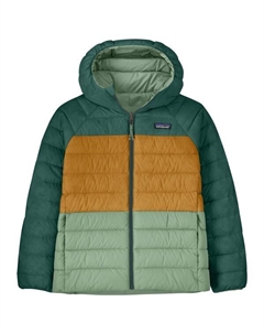 Детский двусторонний пуховый свитер с капюшоном - пуховик, Ellwood Green Patagonia