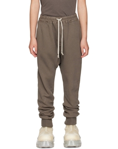 Детские серые спортивные штаны с заниженным внутренним швом Rick owens