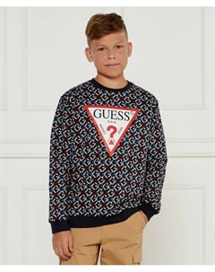 Толстовка Regular fit, синий Guess