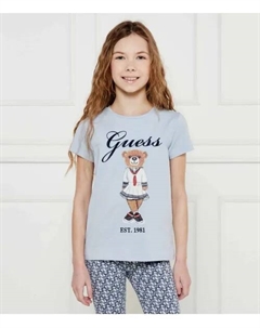 Футболка Regular fit, синий Guess