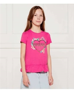 Футболка Regular fit, розовый Guess