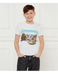 Футболка Regular fit, белый Guess