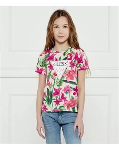 Футболка Regular fit, бежевый Guess