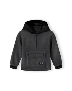 Толстовка с капюшоном, серый Minoti