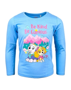 Рубашка с длинным рукавом, светло-синий Paw patrol