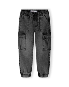 Джинсы, черный деним Minoti