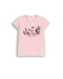 Футболка, розовый Coccodrillo