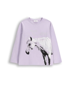 Рубашка с длинным рукавом, фиолетовый Coccodrillo