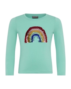 Рубашка с длинным рукавом, бирюзовый Kidsworld