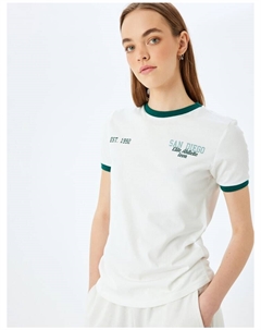 Футболка, экрю Koton